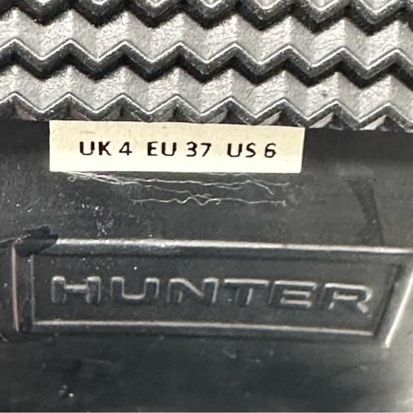 Hunter Original Lace Up Boots. Size 6 - Picture 7 of 9
